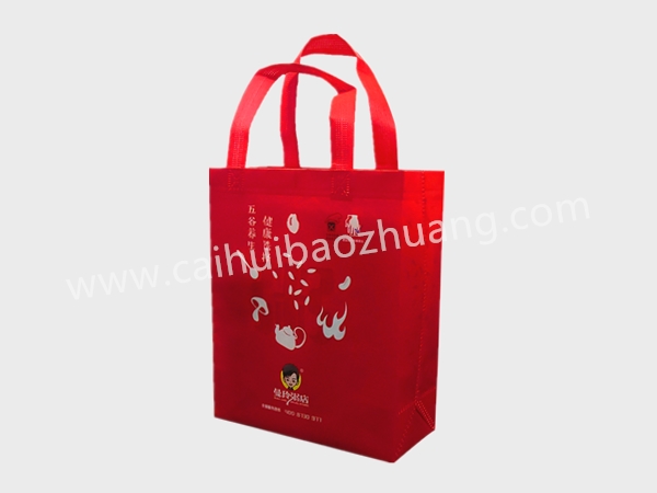 彩匯包裝 食品包裝袋，無(wú)紡布外賣(mài)手提袋